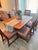 Mid-Century Modern 1970's Bernhardt Mid-Century Modern Oak & Cane High Back Dining Chairs - Set of 6 For Sale - Image 3 of 12