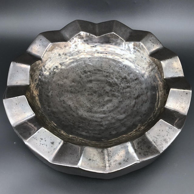 1960s Lee Rosin Design Technics Zig Zag Bowl or Cigar Ashtray