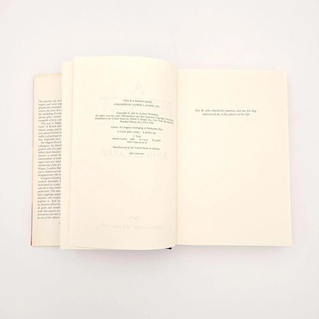 1980s Le Carré, "A Perfect Spy", First Edition 1986 For Sale - Image 5 of 6