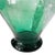 Mid-Century German Green and White Hand-Blown Glass Vase, 1960s For Sale - Image 4 of 8
