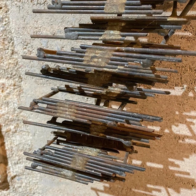 1970s Abstract Brutalist Wall Sculpture Paul Evans Era For Sale - Image 9 of 12