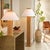 Craftsman Floor Lamp, Natural Oak Veneer Anchoring a room with substance and presence, this artisan-hewn floor lamp rises...