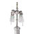 Mid 19th Century English Victorian Doric Column Silver-Plated Table Lamp, C. 1850-60 For Sale - Image 5 of 7