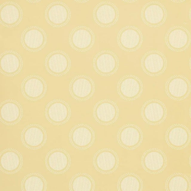 Sample - Schumacher x Neisha Crosland Watermark Wallpaper in Corn For Sale