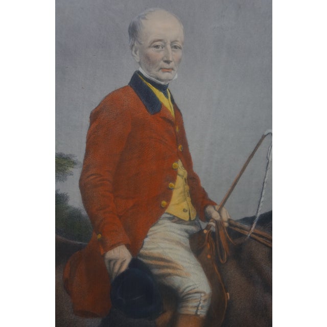Late 20th Century Mr. Williamson Huntsman Equestrian Fox Hunt Beagle Engraving After Robert Frain For Sale - Image 14 of 14