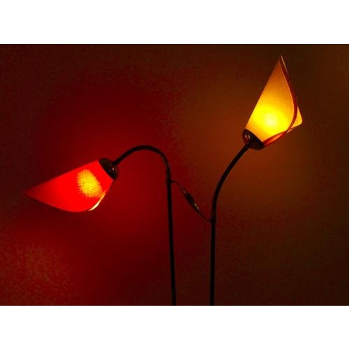 Mid-Century 2-Shade Floor Lamp, Italy, 1953 For Sale - Image 18 of 18