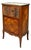 Antique French Faux-Book Marble-Top Cabinet For Sale