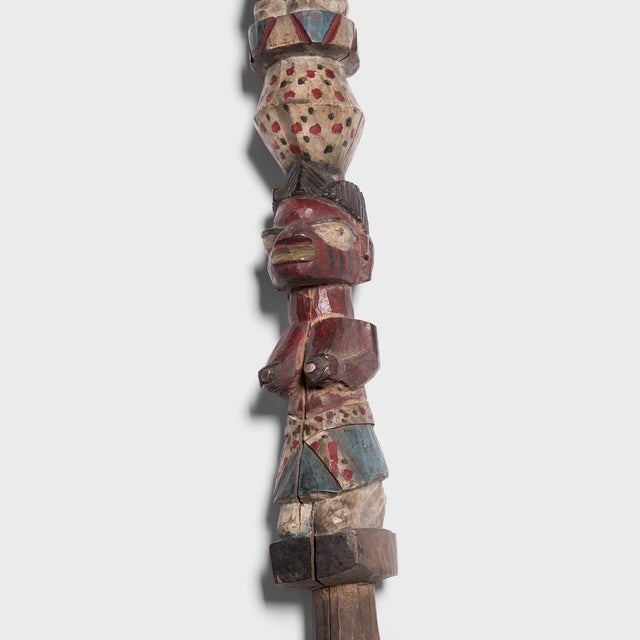 Nigerian Yoruba Veranda Post, C. 1950 For Sale In Chicago - Image 6 of 6