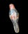 Tonala Bird Clay Pottery Hand Painted Folk Art For Sale - Image 4 of 5