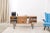 Scandinavian Design Oak Desk For Sale - Image 4 of 9