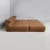Mario Bellini Italian Modern Brown Fabric Le Bambole Bed by Mario Bellini for B&B, 1980s For Sale - Image 4 of 17