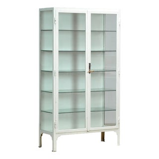 Vintage Iron Medicine Cabinet, 1930s For Sale