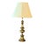 Vintage Brass Table Lamp For Sale