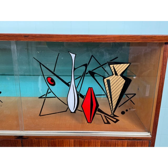Vintage Italian Display Cabinet, 1960s For Sale - Image 9 of 14