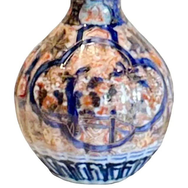 Japanese Early 19th Century Imari Gourd Vase For Sale - Image 3 of 5