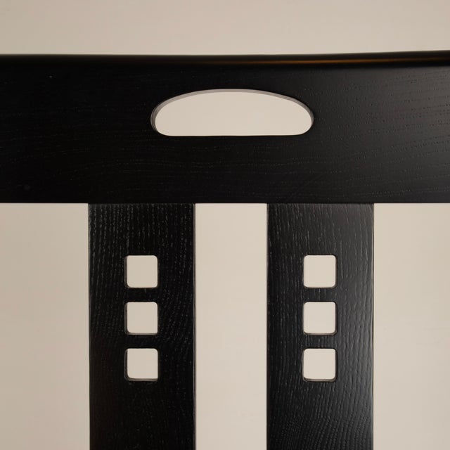 High Ingram Chair by Charles R. Mackintosh for Alivar, 1980s For Sale - Image 11 of 18