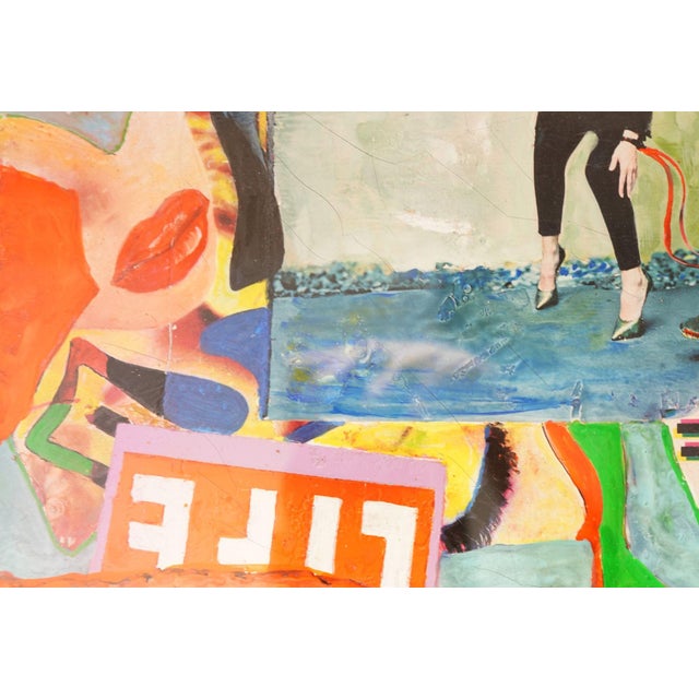 Guido Coletti, Collage, 1973, Mixed Media For Sale - Image 4 of 6