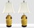 Lamps Chinese Crackled Yellow Pomegranate Pair For Sale - Image 13 of 14