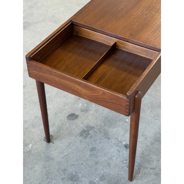 1960s Danish Sewing Table For Sale - Image 13 of 18