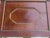 Wood French Empire Long Narrow Mahogany Mirror For Sale - Image 7 of 8