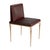 "Roma" Chair, With Bronze & Woven Leather, Tailor Made For Sale - Image 4 of 8