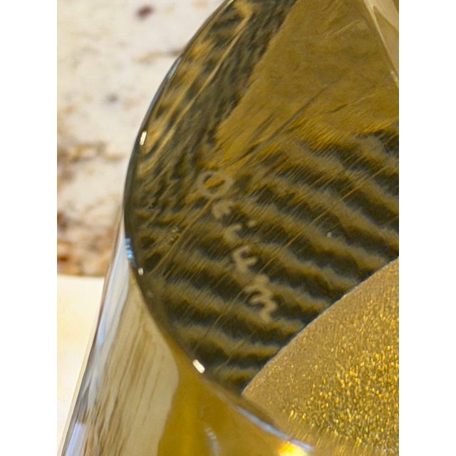 Thomas Fuchs Otium Ovale Gold Vase – 22k Gold Leaf Murano Glass – Italy For Sale - Image 9 of 10