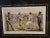 Colored lithograph of a prize fight from the book "Sports of Great Britain" published in London 1903. Archival matted and...