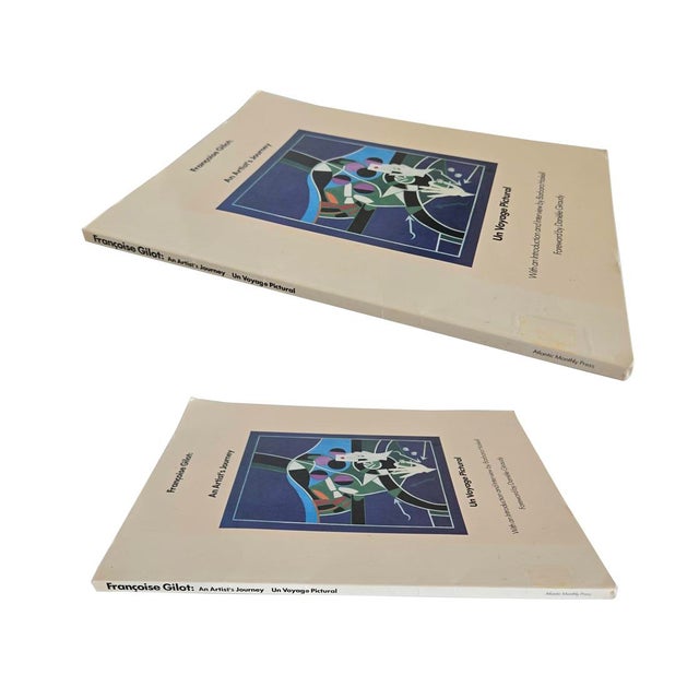 Mid-Century Modern 1987 1st Edition Art Book, "Françoise Gilot: An Artist's Journey / Un Voyage Pictural", Françoise Gilot , Barbara Haskell, For Sale - Image 3 of 16