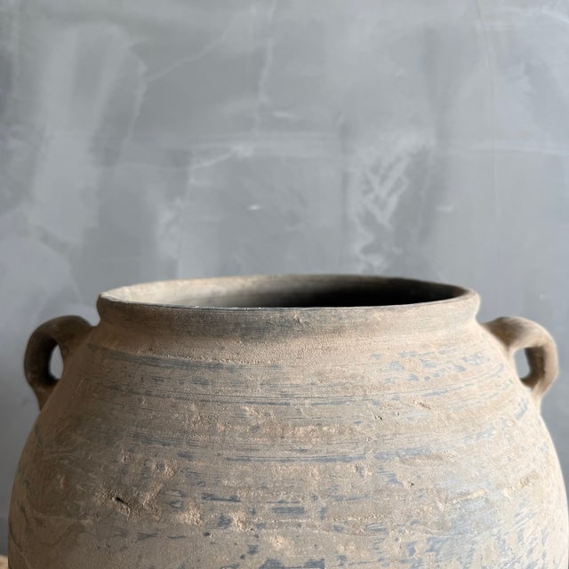 Mid-Century Modern Vintage Style Matte Oil Pottery #64d For Sale - Image 3 of 10