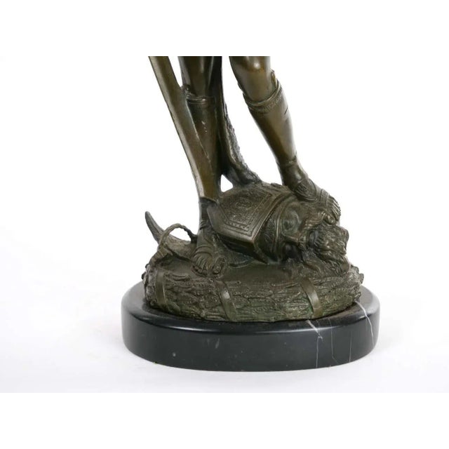 Bronze Early 20th Century Donatello Bronze Sculpture For Sale - Image 8 of 13