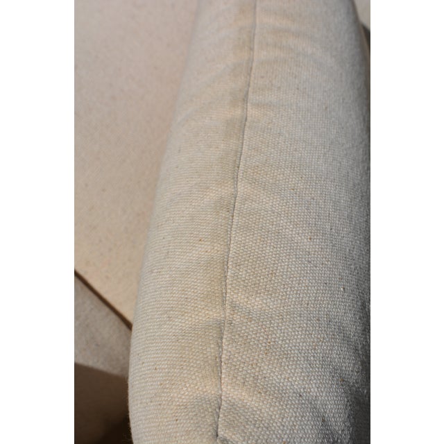 Post Modern Cream Tan Oatmeal Cassina Maralunga Couch Attributed to Vico Magistretti For Sale - Image 17 of 18