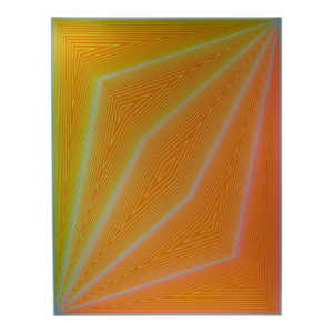 Richard Anuszkiewicz Inward Eye 1970 Reproduction Print