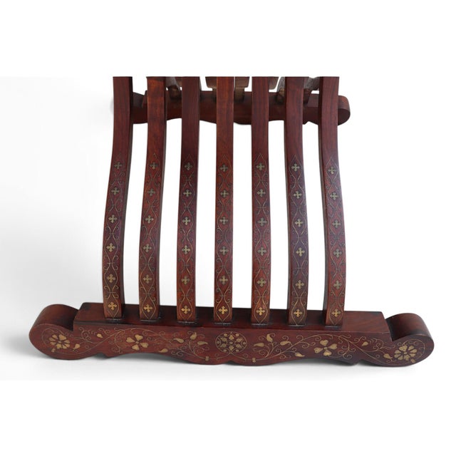 Vintage Savonarola Cedar Chair, 1950s For Sale - Image 15 of 18