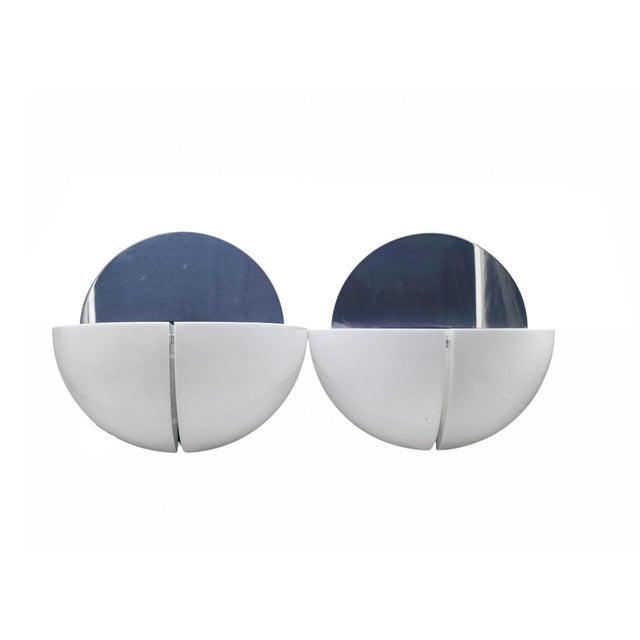 Spicchio Wall Lamps by Danilo & Corrado Aroldi for Stilnovo, Italy 1970s Set of 2 For Sale - Image 10 of 10