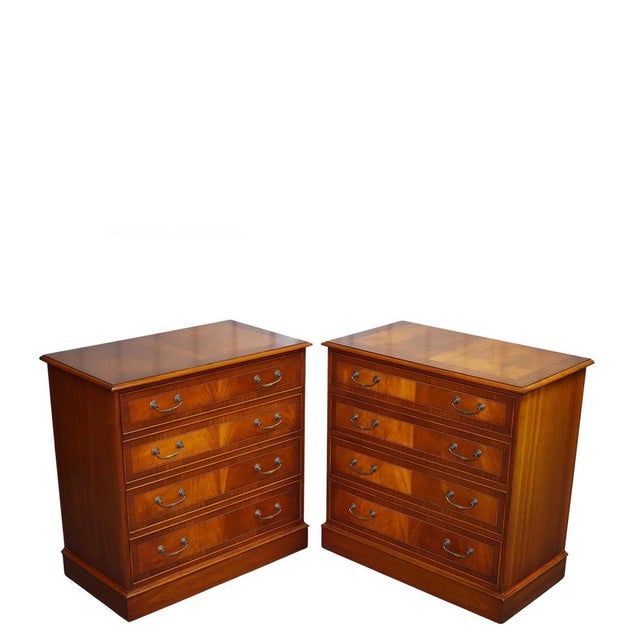 Large Edwardian Style Chest of Drawers by Paul Smith Brighton, Set of 2 For Sale - Image 18 of 18