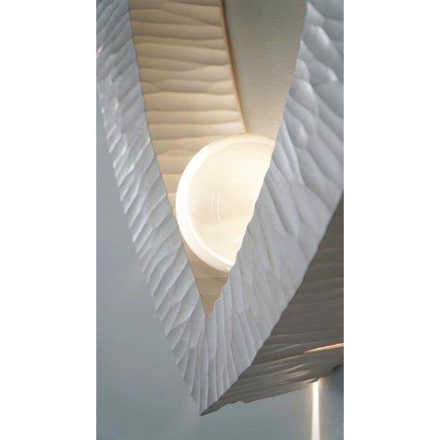 Vesica Pisces Light Sculptural Wall Lamp by Joachim Tantau For Sale - Image 6 of 8