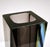 Geometric Faceted Uranium Sommerso Murano Glass Vase, Italy 1960s For Sale - Image 15 of 18