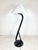 Mid Century S Curved Rattan Floor Lamp For Sale - Image 4 of 11