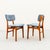 Brown Restored 1960s Danish Mid Century Modern Solid Teak Dining Chairs For Sale - Image 8 of 14
