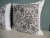 Mariano Fortuny Vintage Fortuny Alderelli Fabric in Midnight and White Decorative Square Pillows - Pair For Sale - Image 4 of 10