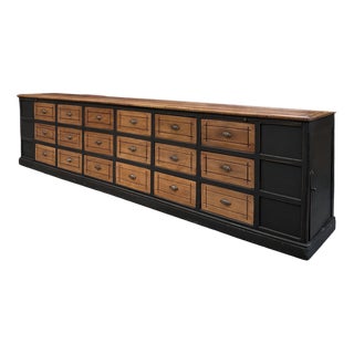 Early 20th Century Wooden Cabinet For Sale