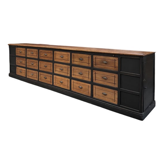 Early 20th Century Wooden Cabinet For Sale