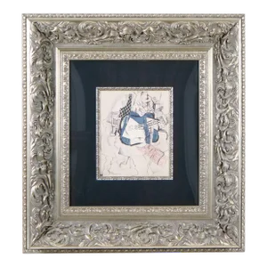 Gilt Wood Frame Pablo Picasso Lithograph" Ma Jolie"