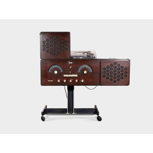 Vintage Radiophonograph Turntable by Achille and Piergiacomo Castiglioni, 1960s For Sale - Image 3 of 10