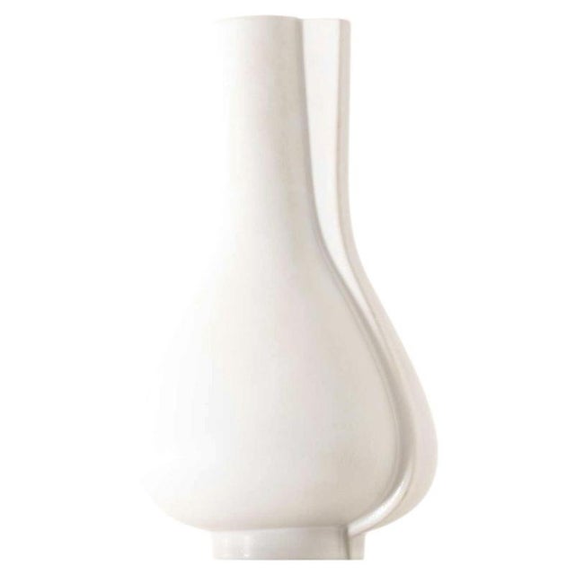 1950s Scandinavian Modern Surrea Vase in Stoneware by Wilhelm Kåge, 1950s For Sale - Image 5 of 5