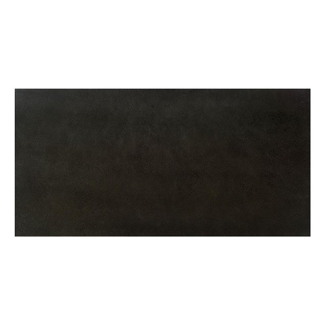 Mid-Century Modern Charcoal Modern Waterfall Desk For Sale - Image 3 of 8