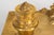 Goldenrod Gilded Bronze Inkwell by Albert Marionnet, 1800s For Sale - Image 8 of 9