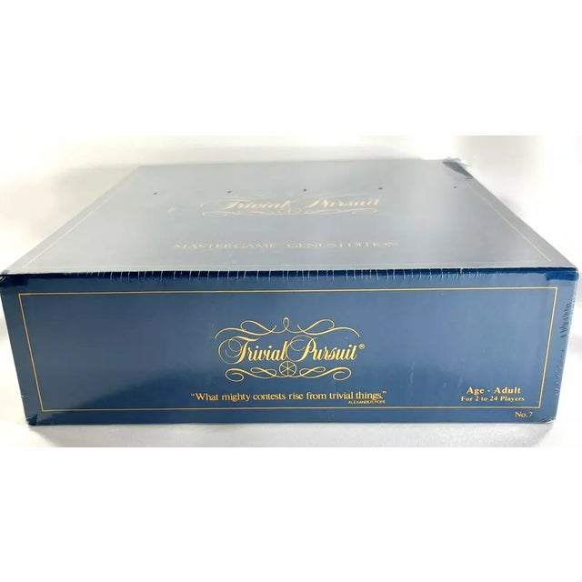 1980s Trivial Pursuit Original Master Game That Started It All 1981 Genus Edition - Sealed For Sale - Image 4 of 4