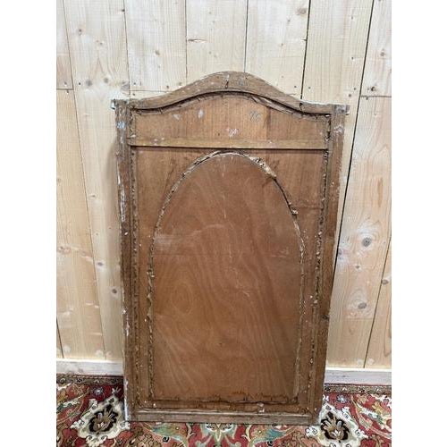 Art Deco Mirror in Painted Wood For Sale - Image 5 of 6