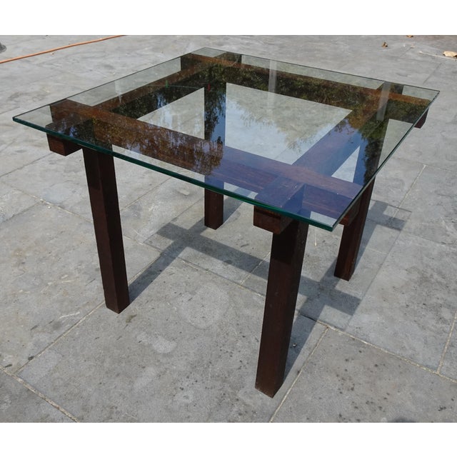 Belform Small Minimalist Side Table by Alfred Hendrickx for Belform, 1960s For Sale - Image 4 of 6
